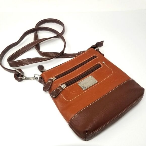 Stone&Co. FAUX LEATHER CROSSBODY BAG - Picture 1 of 12